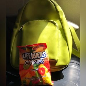 MOVING THIS WEEK, BUY NOW Green Leather Furla Backpack